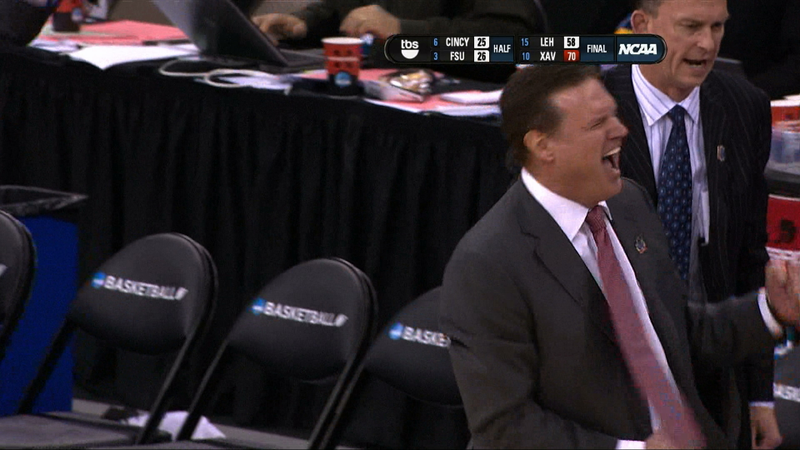 Illustration for article titled Sweetness Follows: Crazy-Faced Kansas Fan And The Other Mugs Of March Madness, Day Four